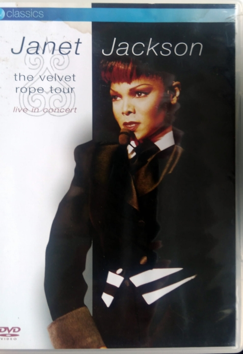 Janet Jackson ‎– The Velvet Rope Tour - Live In Concert EV Classics ‎– EVDVD017