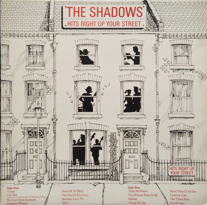 The Shadows ‎– Hits Right Up Your Street  Polydor ‎– POLD 5046