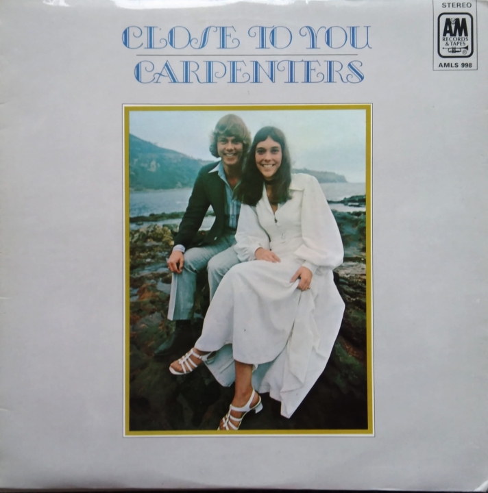 Carpenters ‎– Close To You A&M Records ‎– AMLS 998 Mustard Label