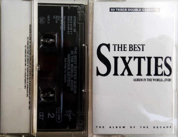 Various ‎– The Best Sixties Album In The World...Ever!  Virgin ‎– VTDMC 66