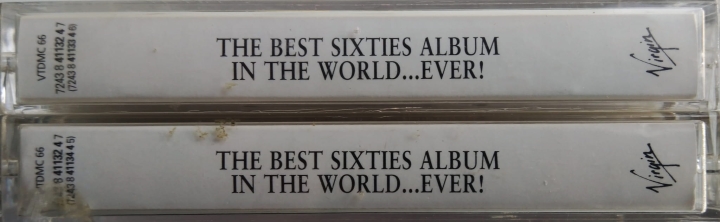 Various ‎– The Best Sixties Album In The World...Ever! Virgin ‎– VTDMC 66