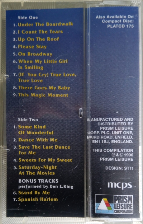 The Drifters ‎– The Drifters Collection Prism Leisure Corporation ‎– PLAC 175