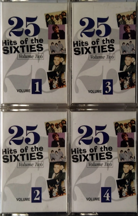 Various ‎– 25 Hits Of The Sixties Volume Two  Tring ‎– MCVAR 071 to MCVAR 074