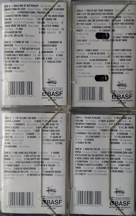 Various ‎– 25 Hits Of The Sixties Volume Two  Tring ‎– MCVAR 071 to MCVAR 074