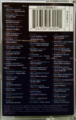 Various ‎– The Best Classical Album In The World...Ever!  EMI ‎– 7243 5 65691 4 0