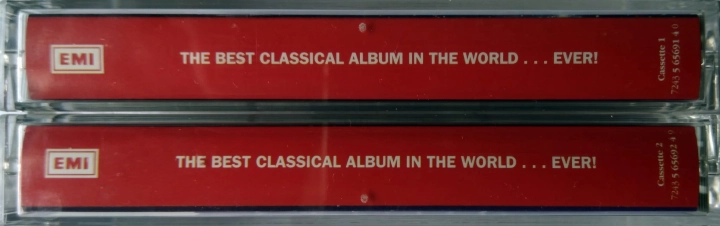 Various ‎– The Best Classical Album In The World...Ever!  EMI ‎– 7243 5 65691 4 0