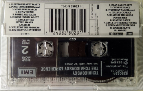 Various ‎– The Tchaikovsky Experience  EMI ‎– TCEMTV 81