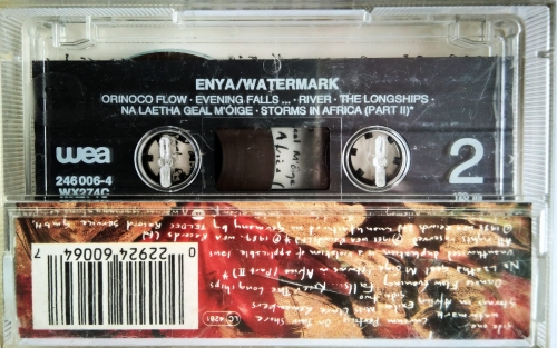 Enya ‎– Watermark  WEA ‎– WX274C