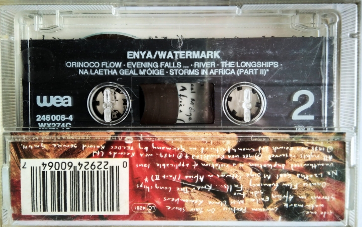 Enya ‎– Watermark  WEA ‎– WX274C