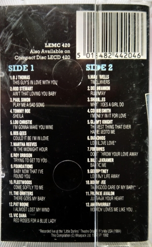 Kasety magnetofonowe Various ‎– Messages Of Love Wisepack ‎– LEMC 420