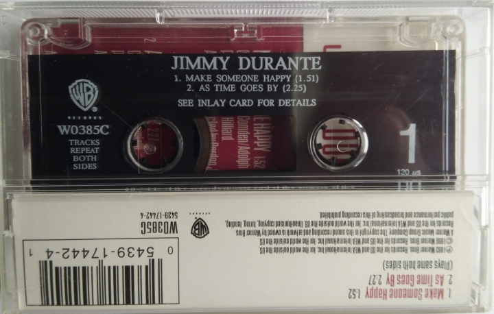 Jimmy Durante ‎– Make Someone Happy  Warner Bros. Records ‎– WO385C