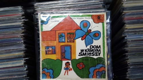 Jerzy Ficowski ‎– Dom W Którym Śmieszy - Wiersze Dla Dzieci Polskie Nagrania Muza ‎– SX 1173