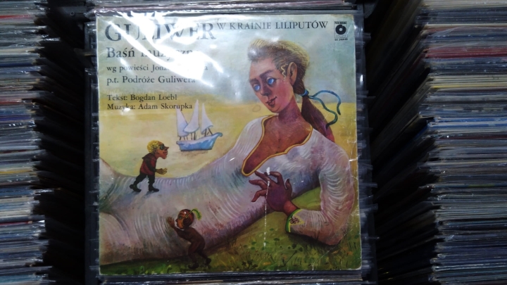 Jonathan Swift ‎– Guliwer W Krainie Liliputów Baśń Muzyczna Polskie Nagrania Muza ‎– SX 2468-69