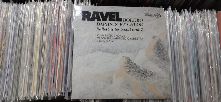 Ravel, Kühn Mixed Chorus, Czech Philharmonic Orchestra ,Libor Pešek ‎– Bolero / Daphnis Et Chloe (Ballet Suites Nos. 1 And 2) Supraphon 1110 3633