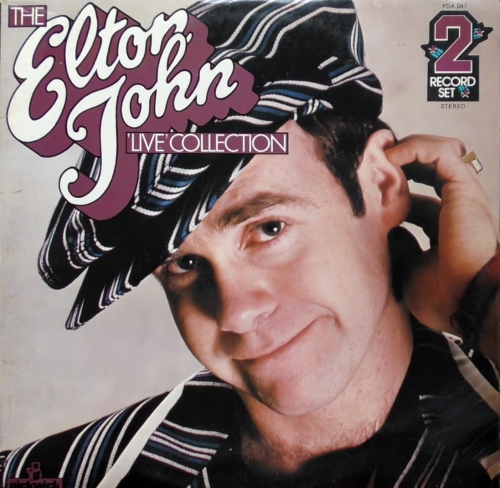 Elton John – The Elton John 'Live' Collection Pickwick Records – PDA 047