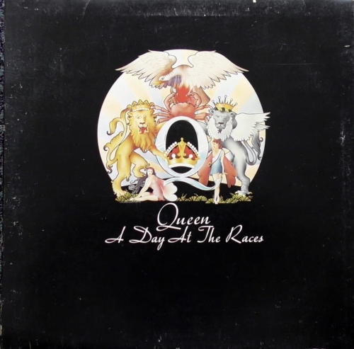 Queen ‎– A Day At The Races  EMI ‎– EMTC 104  A - 4U / B - 4U