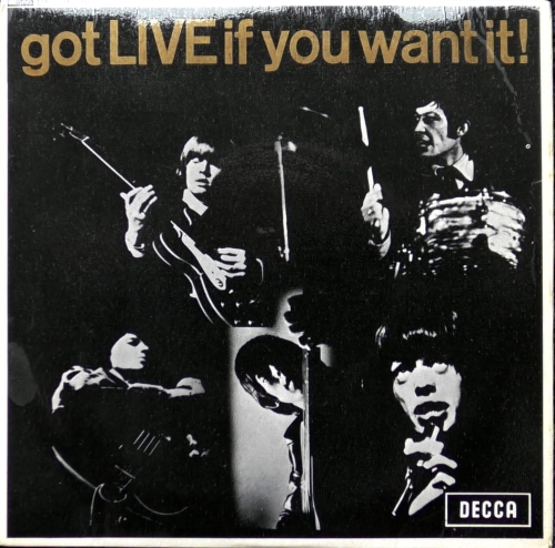 The Rolling Stones – Got Live If You Want It! Decca – DFE 8620