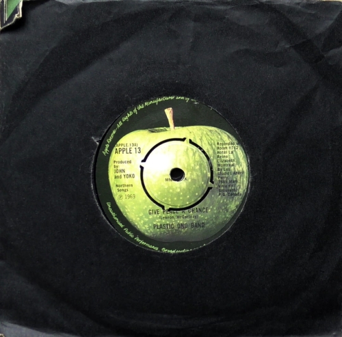 Plastic Ono Band – Give Peace A Chance / Remember Love Apple Records – APPLE 13