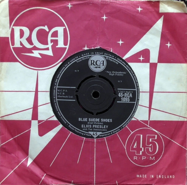 Elvis Presley – Hound Dog 45-RCA 1095