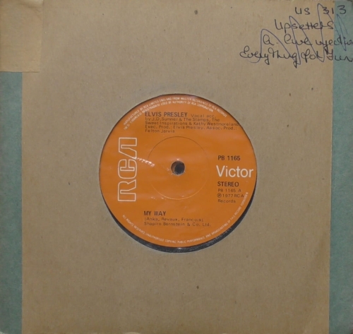 Elvis Presley – My Way RCA Victor – PB 1165