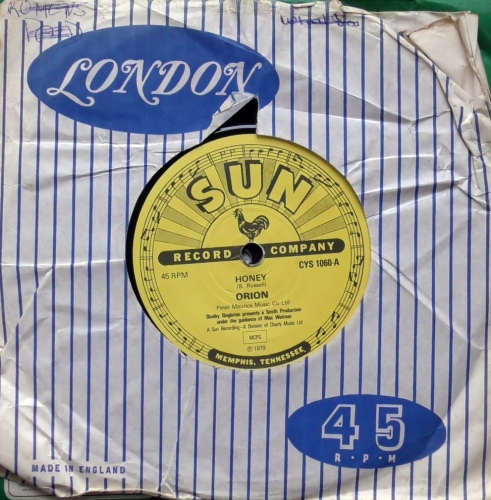 Orion – Ebony Eyes Sun Record Company – CYS 1060