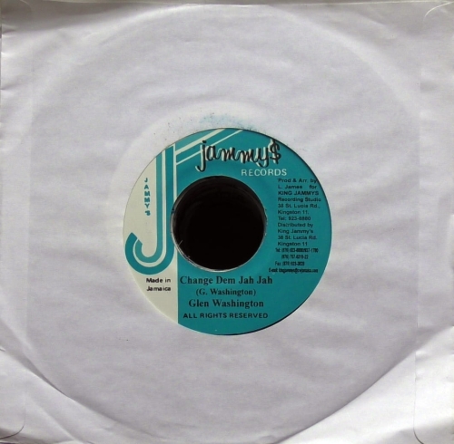 Glen Washington – Change Dem Jah Jah Jammy's Records – none