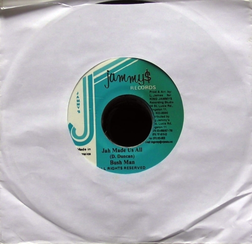 Bush Man – Jah Made Us All Jammy's Records – none