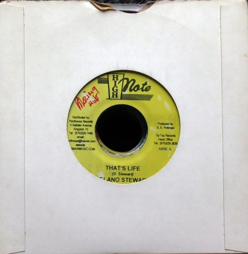 Delano Stewart – That's Life / Stay A Little Bit Longer  High Note – none