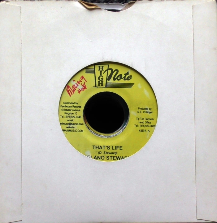 Delano Stewart – That's Life / Stay A Little Bit Longer  High Note – none