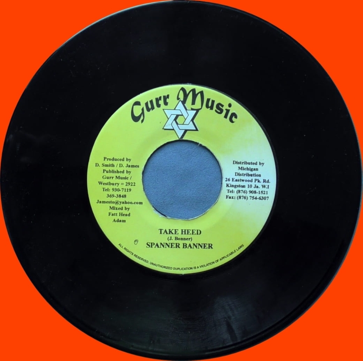 Spanner Banner – Take Heed Gurr Music – none