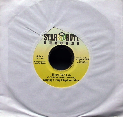 winyle,plyty,winylowe,reggae_ska,Singing-Craig/Elephant-Man-Demarco-Here-We-Go/It-s-A-Party-Star-Kutt-Records-SK-7-104