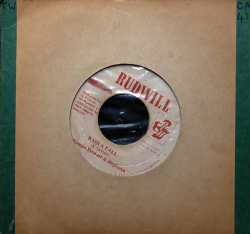 Roman Stewart & Heptones ‎– Rain A Fall  Rudwill