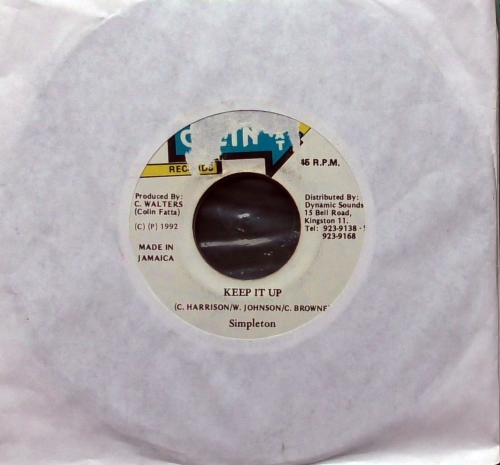 Simpleton – Keep It Up  Colin Fat Records