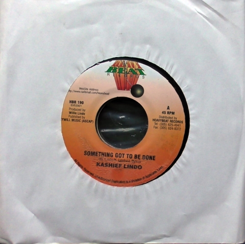 Kashief Lindo – Something Got To Be Done Heavy Beat Records – HBR 190
