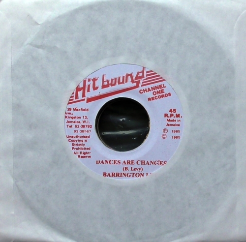 Barrington Levy / Jah Thomas – Dances Are Changes / Ghetto Dance  Hit Bound