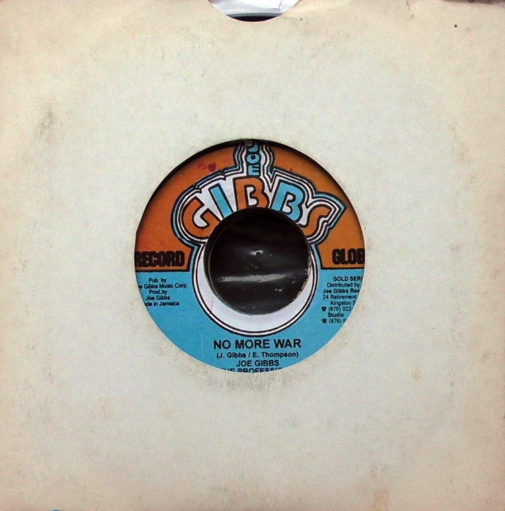 George-Nooks/The-Professionals-Tribal-War/No-More-War-Joe-Gibbs-Record-Globe