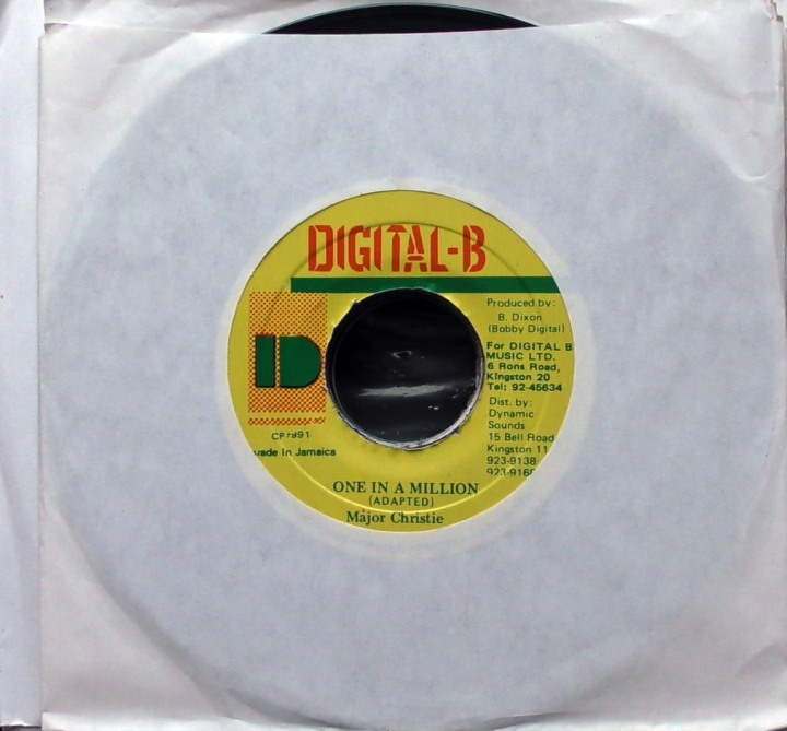 Major Christie – One In A Million  Digital-B CP1991