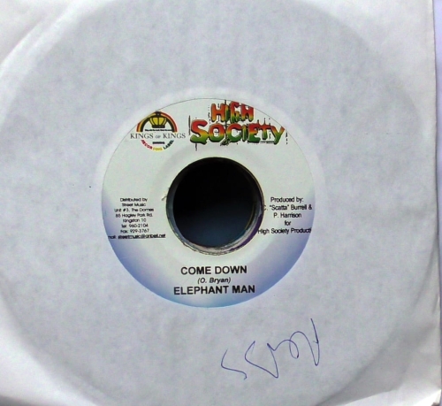 Elephant Man – Come Down High Society