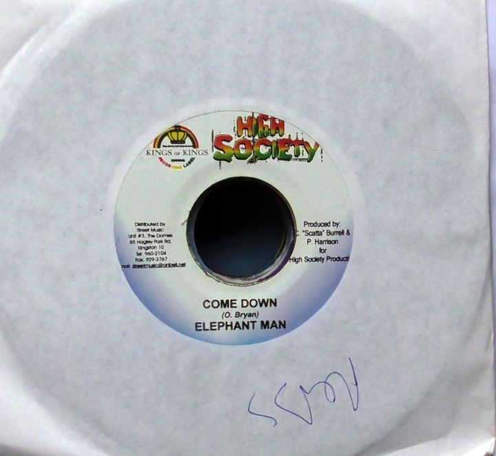 Elephant Man – Come Down High Society