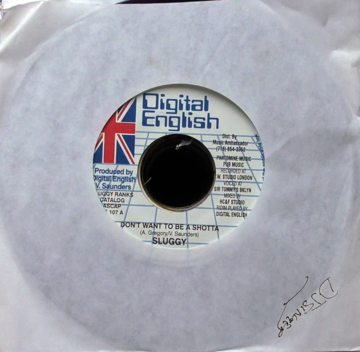 Sluggy – Don't Want To Be A Shotta Digital English – DE107