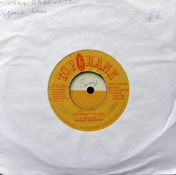 Johnnie Osbourne – Upfront Lover Top Rank