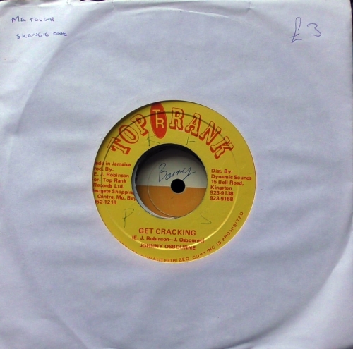 Johnny Osbourne – Get Cracking  Top Rank