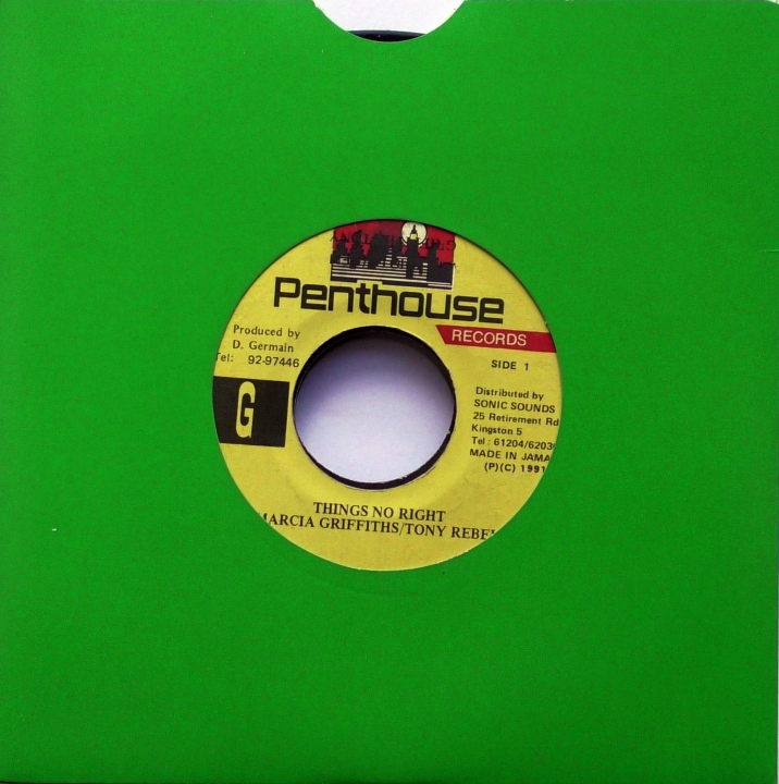 Tony Rebel & Marcia Griffiths – Things No Right  Penthouse Records