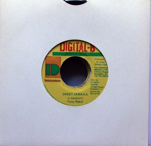 Tony Rebel – Sweet Jamaica Digital-B