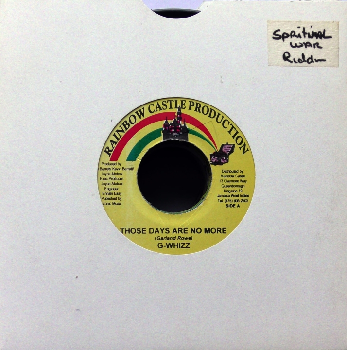 G-Whizz – Those Days Are No More Rainbow Castle Production