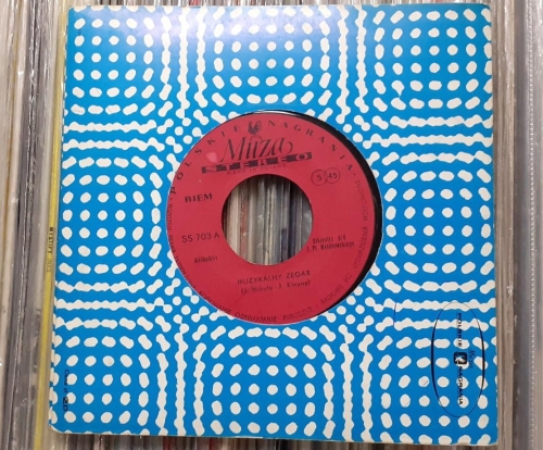 Alibabki ‎– Muzykalny Zegar / Czy To Ładnie Leniem Być Polskie Nagrania Muza ‎– SS 703