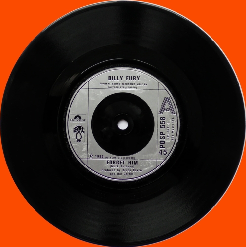 Billy Fury – Forget Him  Polydor – POSP 558