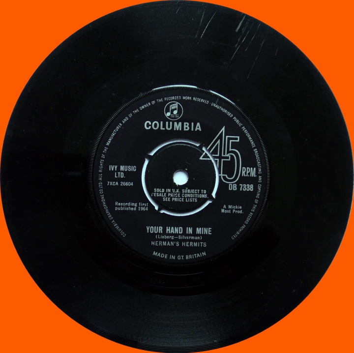 Herman's Hermits – I'm Into Something Good Columbia – DB 7338