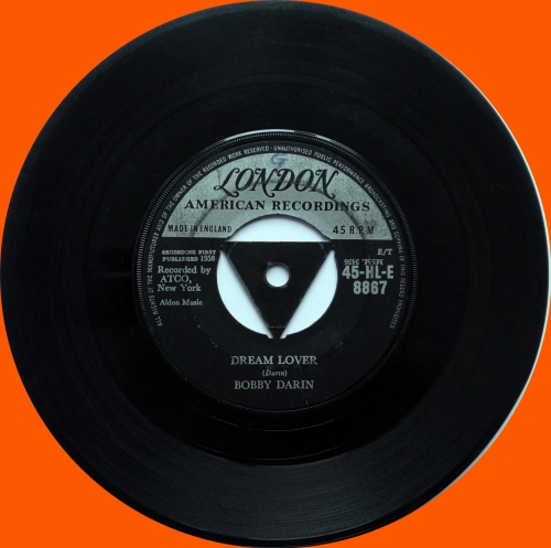 Bobby Darin – Dream Lover / Bullmoose London American Recordings – 45-HLE 8867