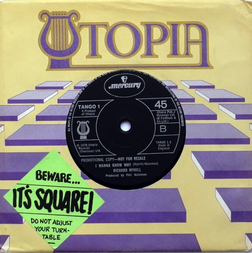 Richard Myhill – It Takes Two To Tango Utopia  – TANGO 1